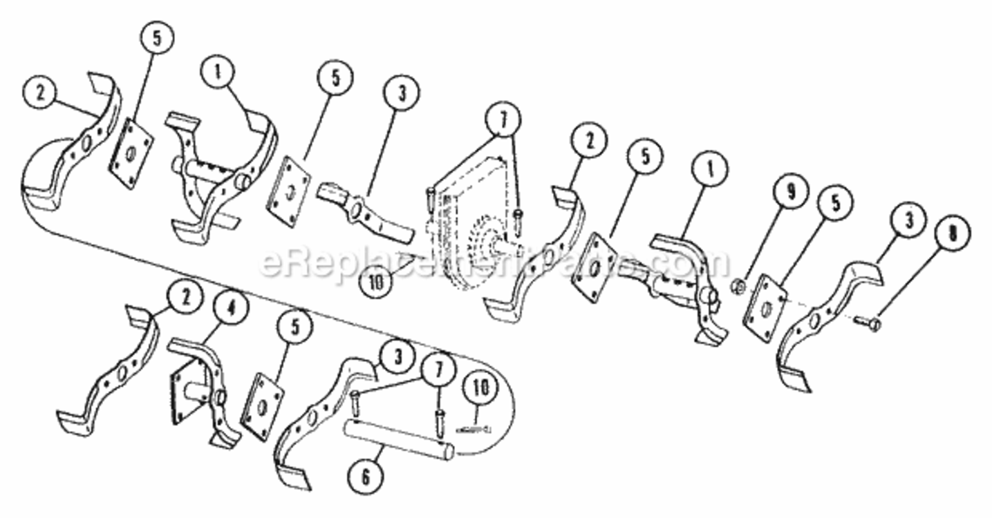 Page A[ Diagram and Parts List for 000101 Ariens Lawn Tractor