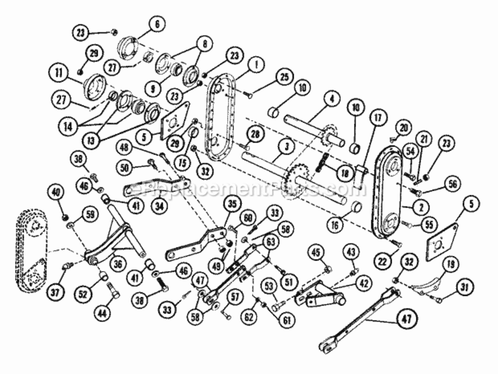 Page A\ Diagram and Parts List for 000101 Ariens Lawn Tractor