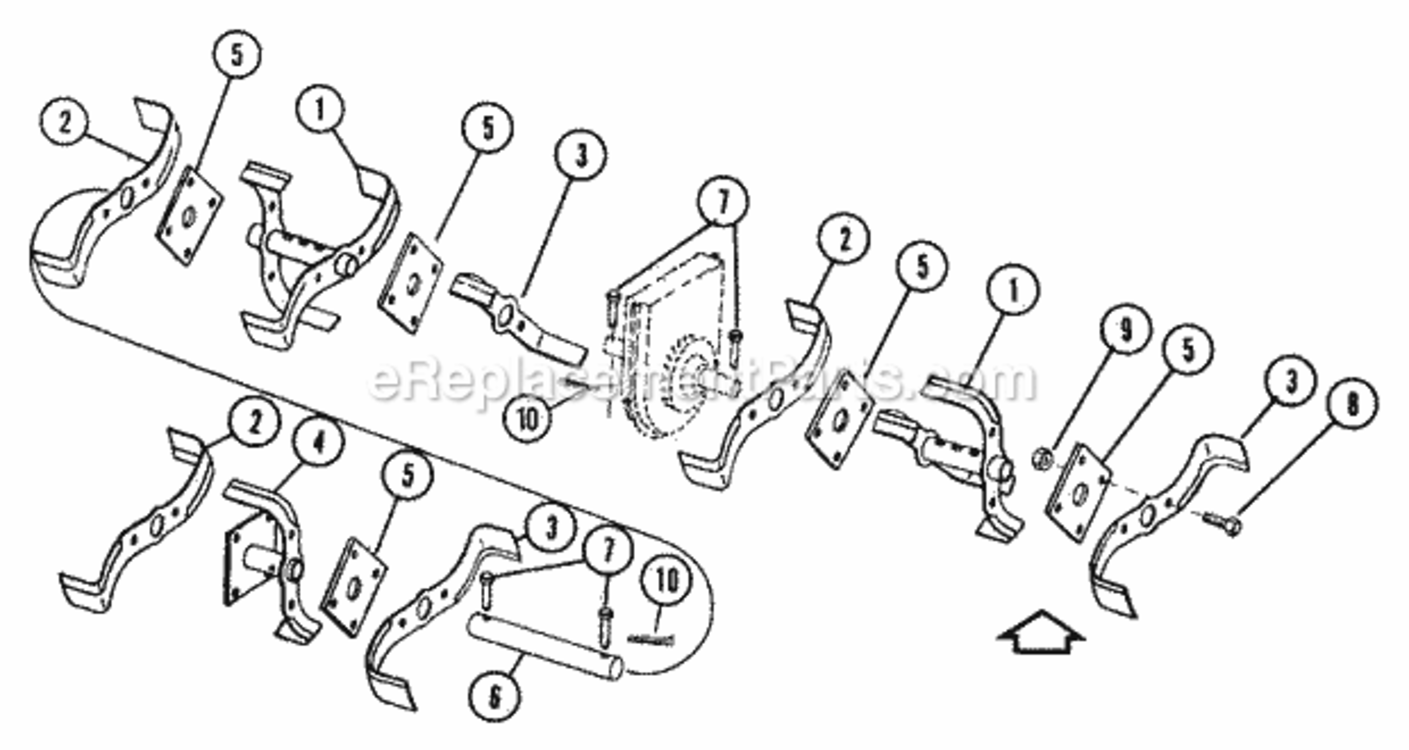Page A` Diagram and Parts List for 000101 Ariens Lawn Tractor