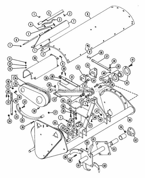 Page Az Diagram and Parts List for 000101 Ariens Lawn Tractor