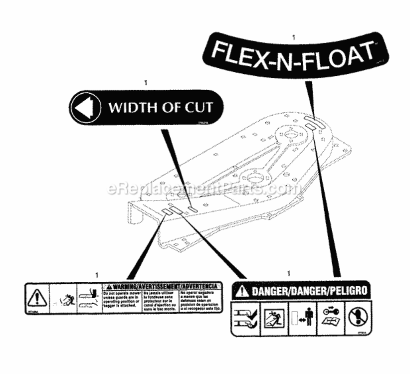 Page A€ Diagram and Parts List for 000101 Ariens Lawn Tractor
