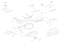 Exhaust Diagram and Parts List for 000101 Ariens Lawn Tractor