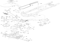 Drive Diagram and Parts List for 000101 Ariens Lawn Tractor