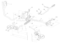 Mower Lift Diagram and Parts List for 000101 Ariens Lawn Tractor