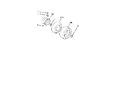 Wheels And Tires Diagram and Parts List for 96016002101 Ariens Lawn Tractor