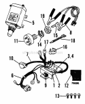 Part Location Diagram of 52709300 Ariens Switch Assembly