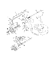 Wheels/adjusters Diagram and Parts List for  Ariens Lawn Mower