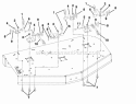 Part Location Diagram of 01573551 Ariens Bracket, Stabilizer