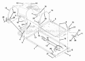 Frame_Hood_And_Footrest Diagram and Parts List for 005000 Ariens Lawn Tractor