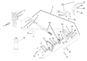 Gear Case Aluminum Diagram and Parts List for 000101 Ariens Snow Blower