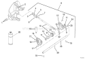 Gear Case-Aluminum Diagram and Parts List for 000101 Ariens Snow Blower
