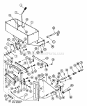 Main Drive Early Models Diagram and Parts List for 000101 Ariens Lawn Tractor