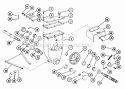 Page W Diagram and Parts List for 000101 Ariens Lawn Tractor