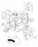 AugerImpeller Housing Diagram and Parts List for 000101 Ariens Snow Blower