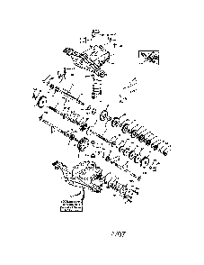Peerless Transaxle Diagram and Parts List for 96016002300 Ariens Lawn Tractor
