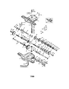 Part Location Diagram of 784378 Ariens Fork rod