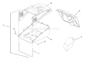 Part Location Diagram of 01471700 Ariens Bagger, Grass, Complete