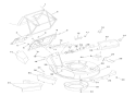 Mower Pan & Bag Diagram and Parts List for 000101 Ariens Lawn Mower