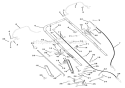 Part Location Diagram of 01292500 Ariens Cable- Engine - Adjustable
