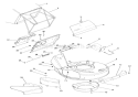 Mower Pan & Bag Diagram and Parts List for 000101 Ariens Lawn Mower