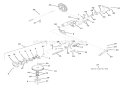 Friction Wheel And Drive Diagram and Parts List for 000101 Ariens Lawn Mower