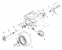 Page J Diagram and Parts List for 000101 Ariens Lawn Tractor