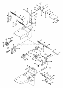 Idler Linkage Diagram and Parts List for 000101 Ariens Tiller