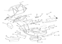 Mower Pan & Bag Diagram and Parts List for 000101 Ariens Lawn Mower