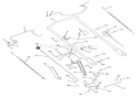 H&lebar & Controls Diagram and Parts List for 000101 Ariens Lawn Mower