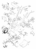 Tractor Parts List Diagram and Parts List for 010000 Ariens Snow Blower