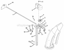 Decals Diagram and Parts List for 002001 Ariens Snow Blower