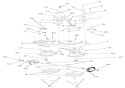 Transmission Diagram and Parts List for 002000 Ariens Lawn Mower