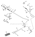 Clutch & Brake - Gear Diagram and Parts List for 000101 Ariens Lawn Tractor