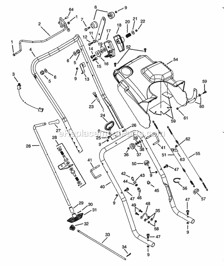 Decals Ii Diagram and Parts List for 000101 Ariens Snow Blower