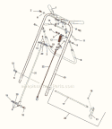 Page B Diagram and Parts List for 2005-07 Bluebird Aerator