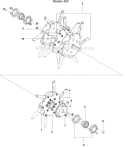 Page F Diagram and Parts List for 968999380 -2010-04 Bluebird Aerator