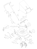 Part Location Diagram of 964-04007A MTD Lawn Mover Grasscatcher Bag