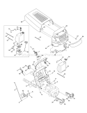 Page D Diagram and Parts List for 2009 Bolens Lawn Tractor