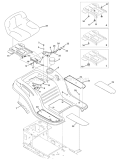 Page G Diagram and Parts List for 2009 Bolens Lawn Tractor