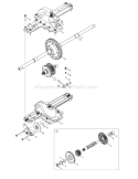 Page K Diagram and Parts List for 2008 Bolens Lawn Tractor