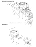 Page A Diagram and Parts List for 2008 Bolens Lawn Tractor