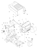 Page E Diagram and Parts List for 2005 Bolens Lawn Tractor