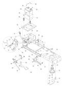 Page F Diagram and Parts List for 2005 Bolens Lawn Tractor