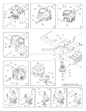 Page E Diagram and Parts List for 2003 Bolens Lawn Tractor