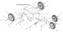 Page D Diagram and Parts List for 2003 Bolens Edger