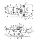 Eaton Model Ii Breakdown Diagram and Parts List for  Bolens Lawn Tractor