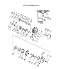 Hydraulic System Diagram and Parts List for  Bolens Lawn Tractor