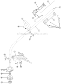 Page A Diagram and Parts List for 41CD100G163 Bolens Trimmer