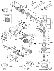 Part Location Diagram of 1604336021 Bosch Tool BRUSH HOLDER
