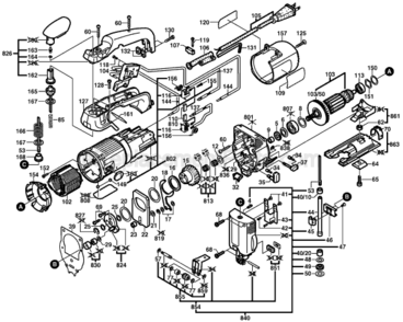 Part Location Diagram of 2606491917 Bosch Tool MODIFICATION SET